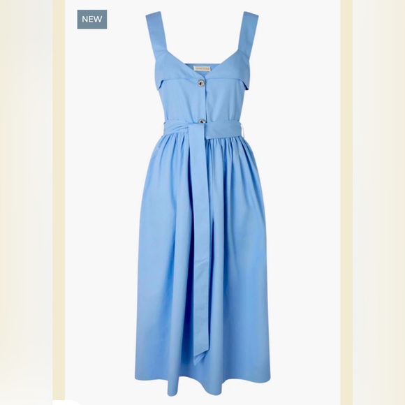 Brand New - with tags - Stina Solid Hydrangea Dress - Stine Goya - Picture 1 of 4